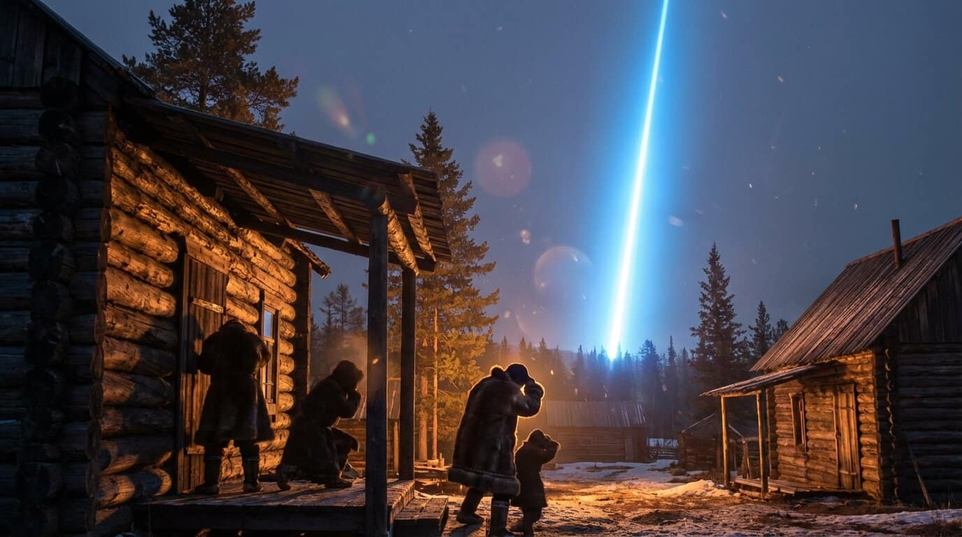 Unraveling The Tunguska Event Cause In The Siberian Wilderness Terrified witnesses at Vanavara trading post watch a blinding blue light streak across the dim Siberian sky, June 30, 1908.