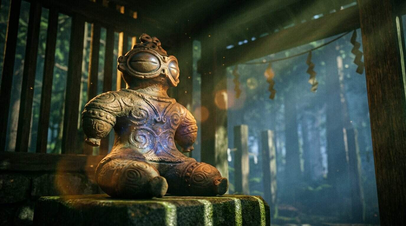 The Ancient Mystery of Dogu Figurines and the Astronaut Connection Goggle Eyed Giants and the Ancient Astronaut Theory