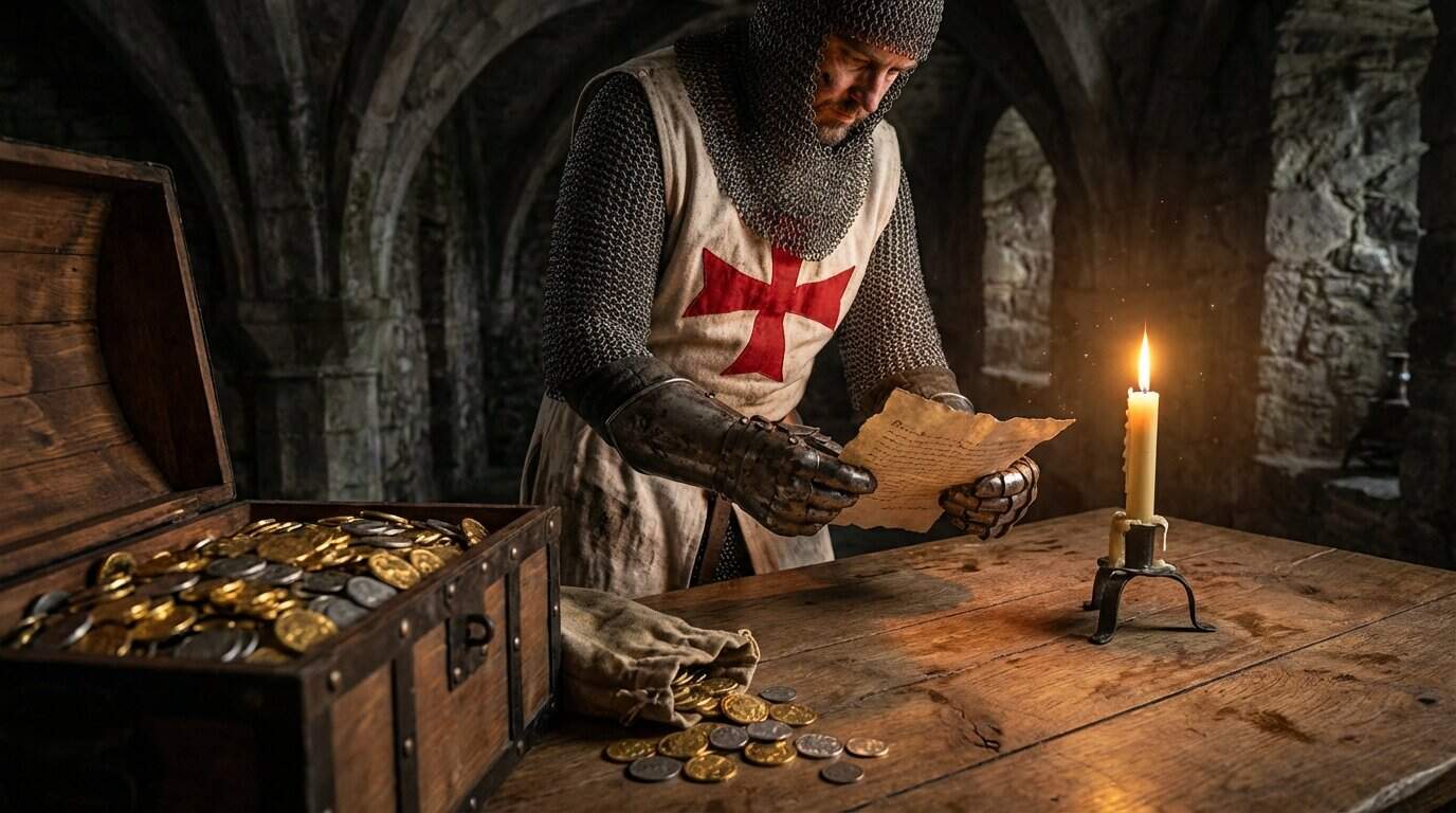 Unlocking the Vault: The True Secrets of the Knights Templar The Secret Financial Empire of the Templars