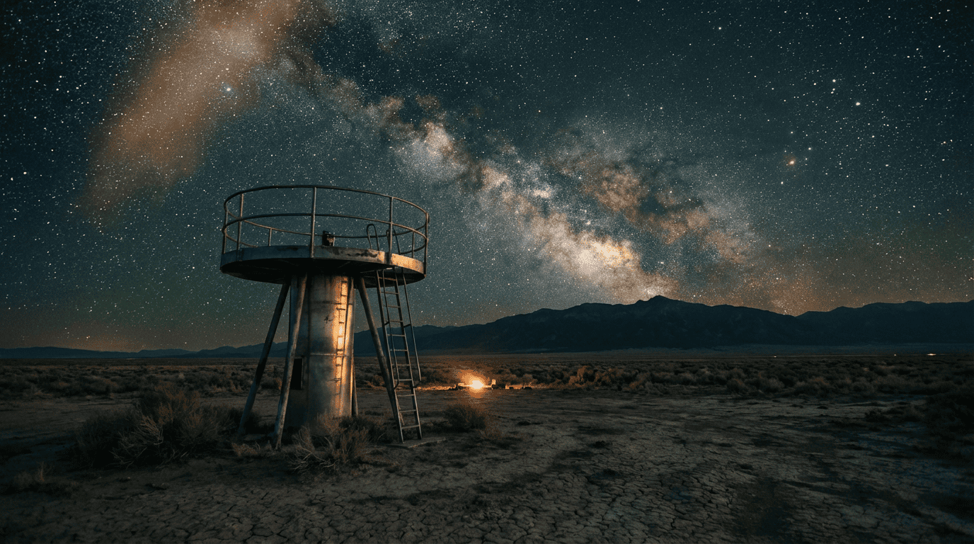 Stargazing At The UFO Watchtower Near Hooper