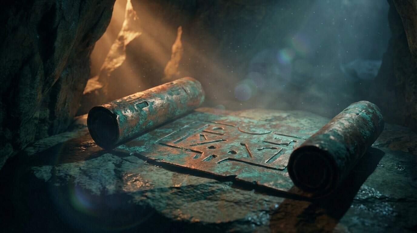 Decoding The Mystery Of The Copper Scroll Treasures An Ancient Map Of Hidden Wealth
