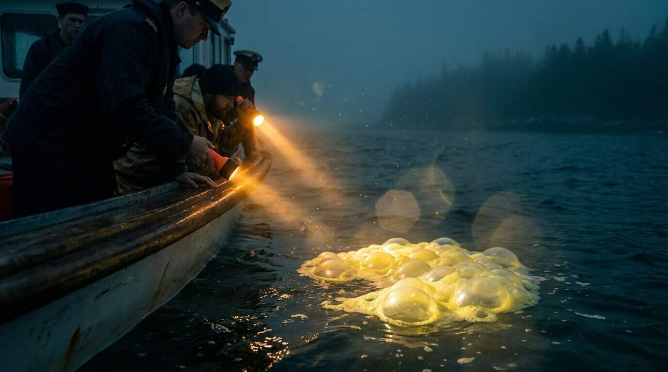 Emergency Responders And The Mysterious Yellow Foam