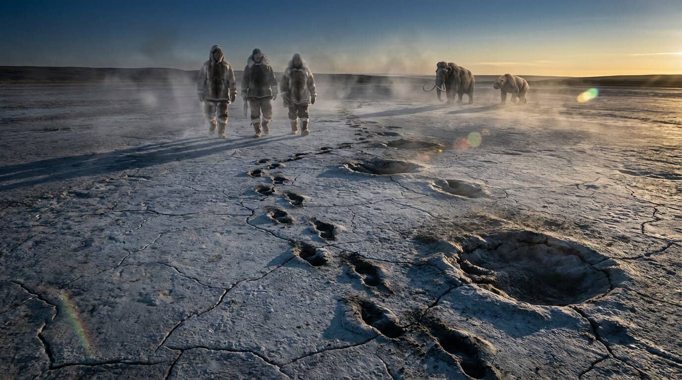 Teenage Travelers And Ice Age Megafauna