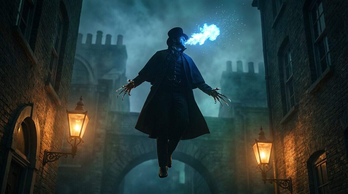 Impossible Leaps And Blue Flames