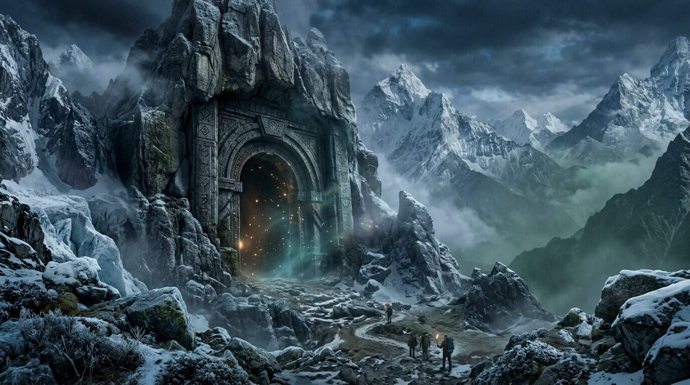 Sacred Gateways Within The Himalayan Peaks