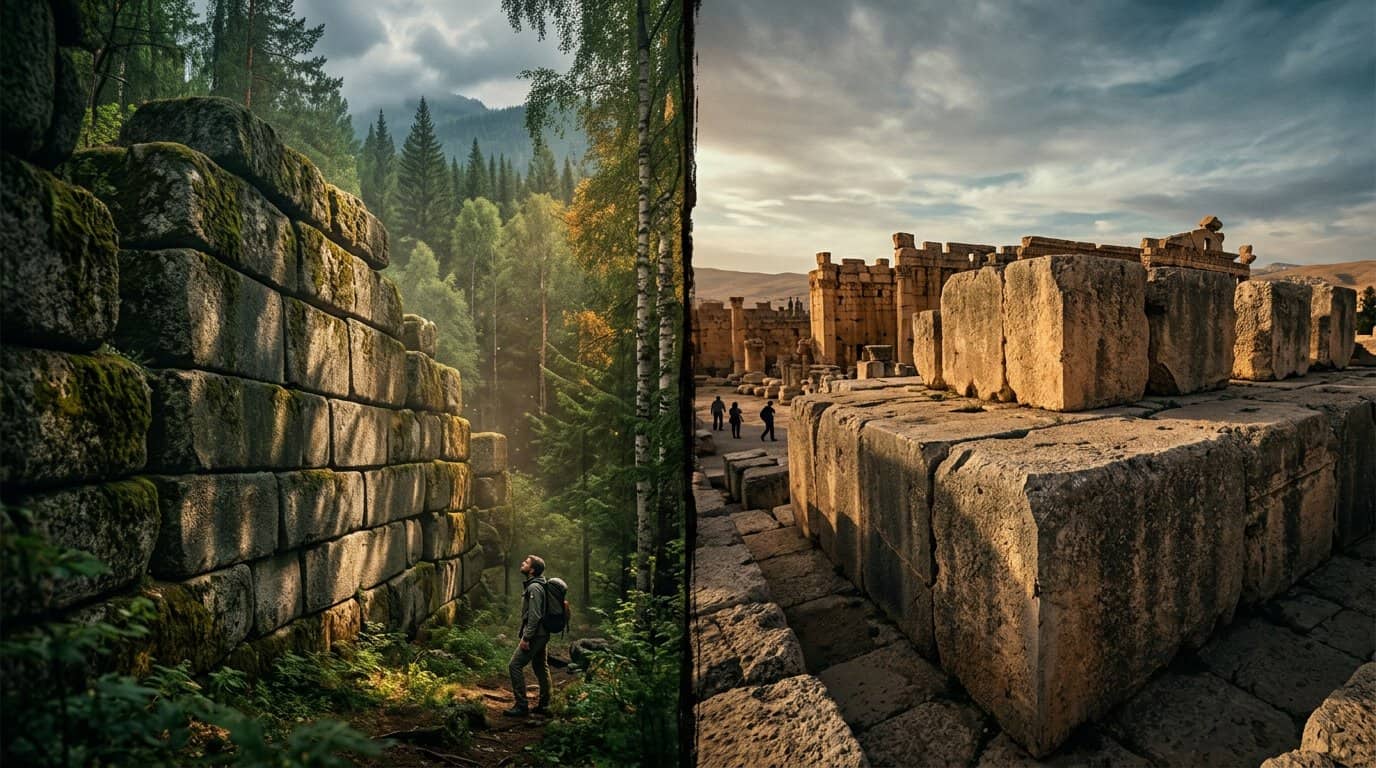 Comparing Shoria Blocks To Baalbek Monoliths