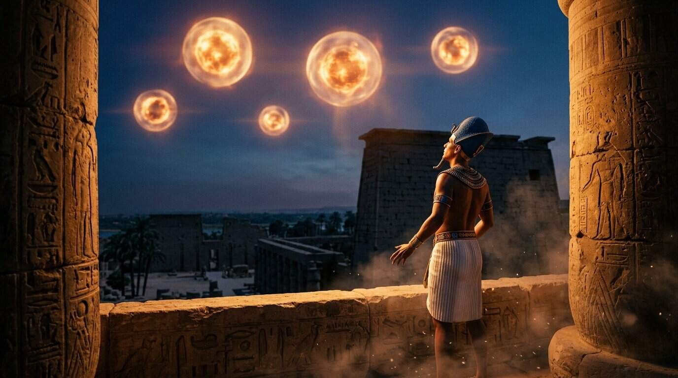The Hidden Tulli Papyrus History And Ancient Egyptian UFOs Fiery Disks Over The Skies Of Thutmose III