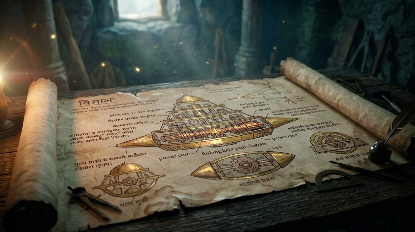 Technical Blueprints Of The Vaimanika Shastra
