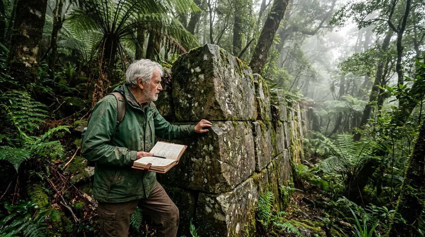 The Mystery Of The Kaimanawa Wall Origins Barry Brailsford And The Pre-Maori Civilization Theory