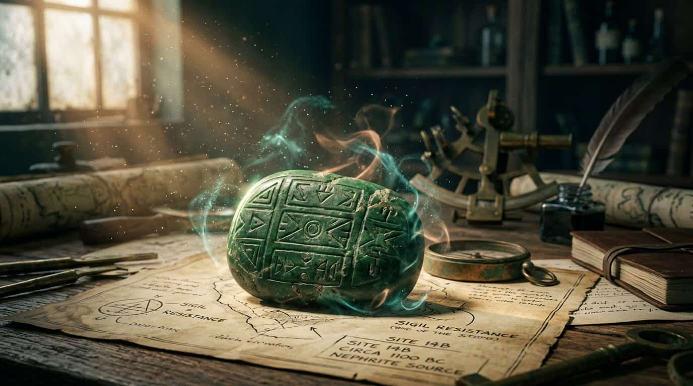 the green stone enigma and the quest for psychic a 1779984107911