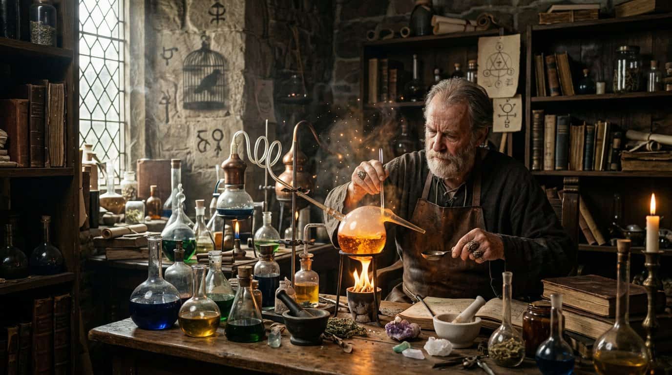 Alchemy And The Secret Of Immortality