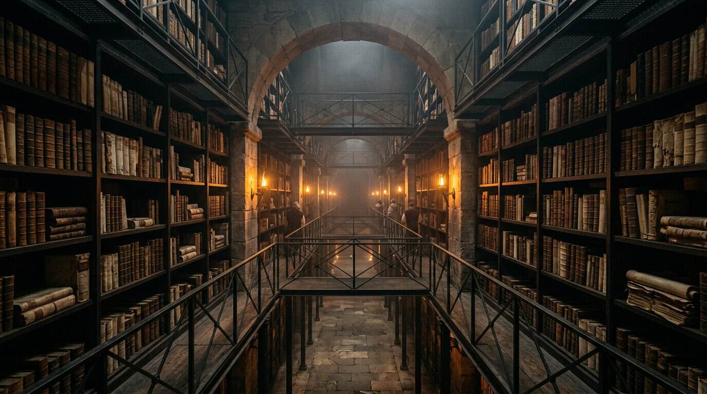 Unlocking The Secrets Of The Vatican Apostolic Archive Fifty Miles Of Shelving In The Bunker
