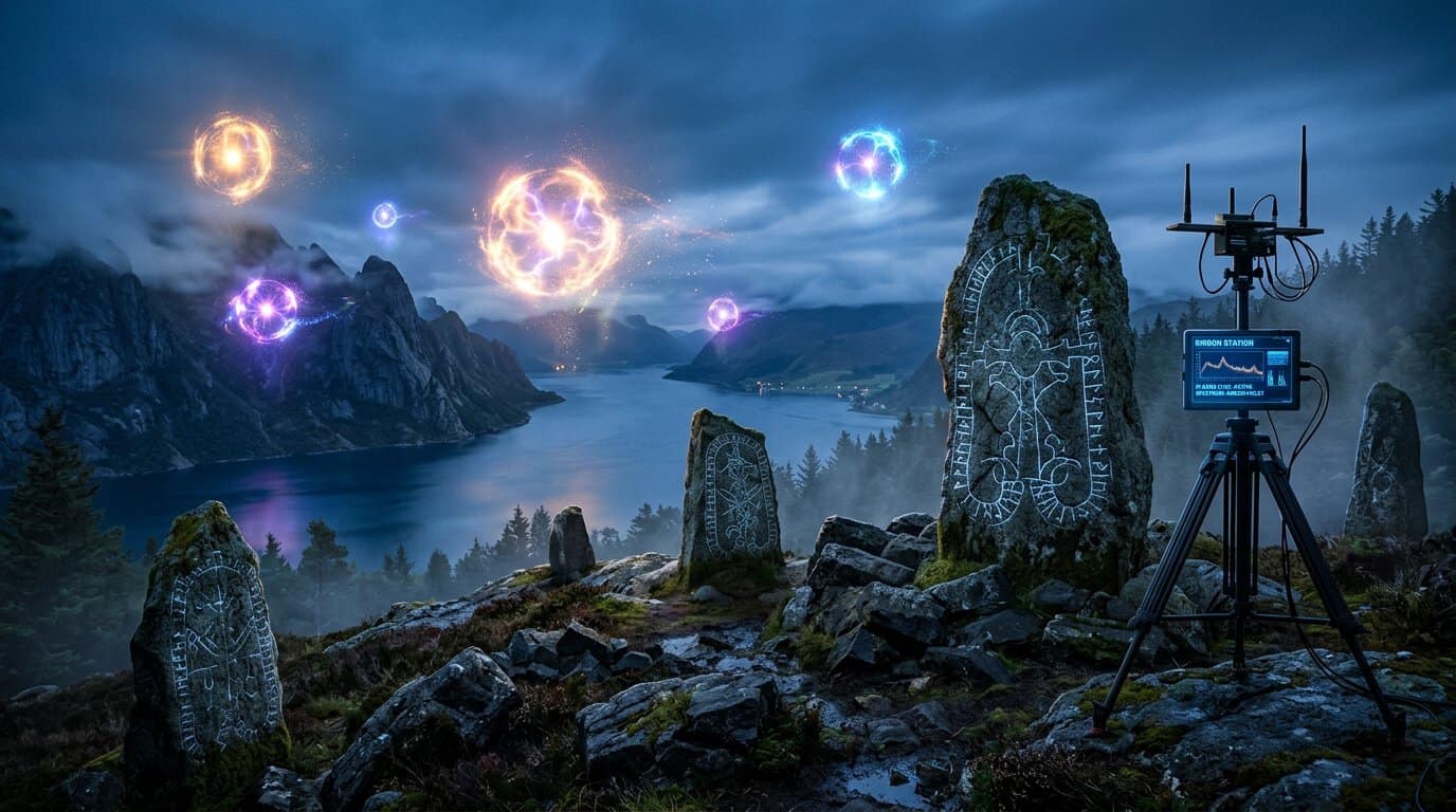 The Luminous Dance Of The Rirgon Mystery Lights Plasma Science Meets Ancient Nordic Folklore