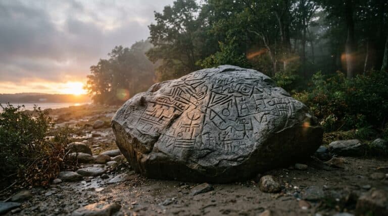 the enigmatic symbols of dighton rock 1782835263519