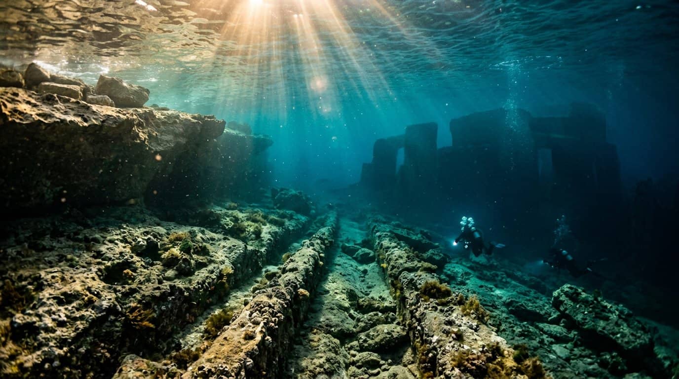 Vanishing Tracks And Underwater Archaeological Anomalies
