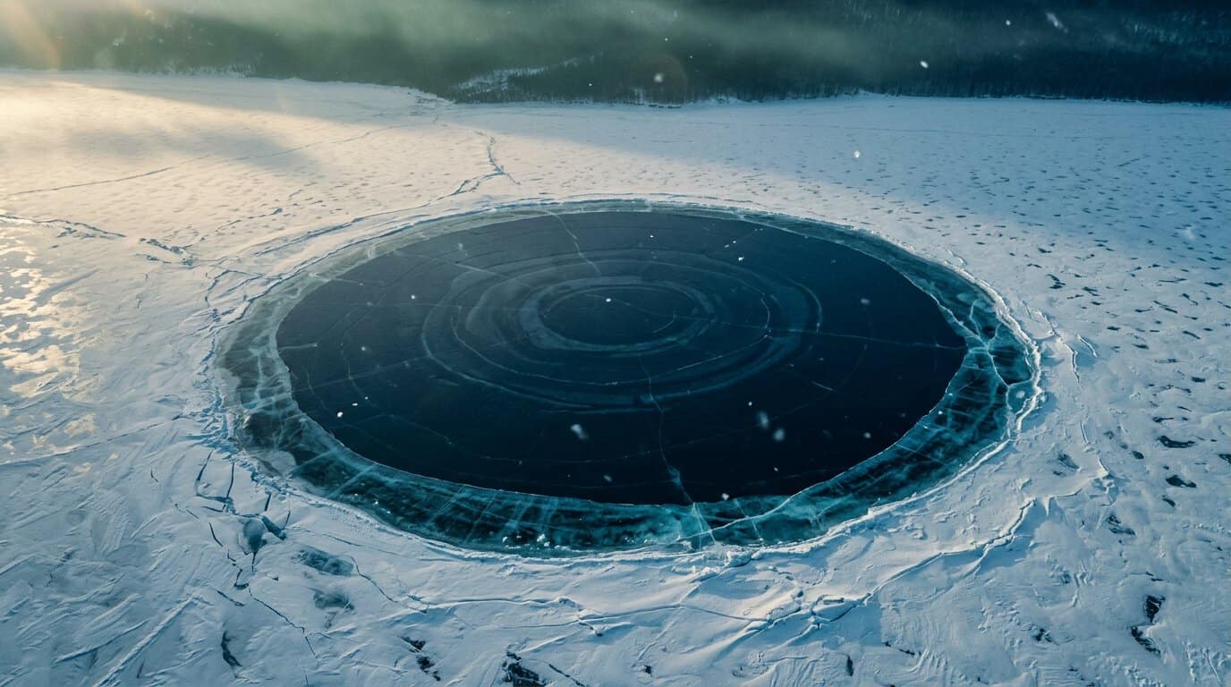 Lake Baikal Ice Circles: The Science Behind Giant Frozen Rings First Sightings And Satellite Discoveries