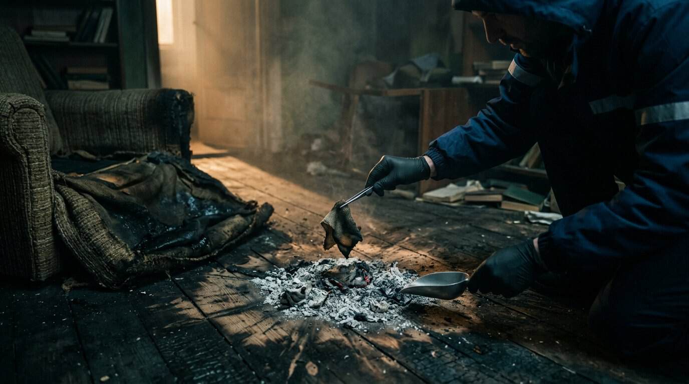 Investigating Unexplained Burning Evidence