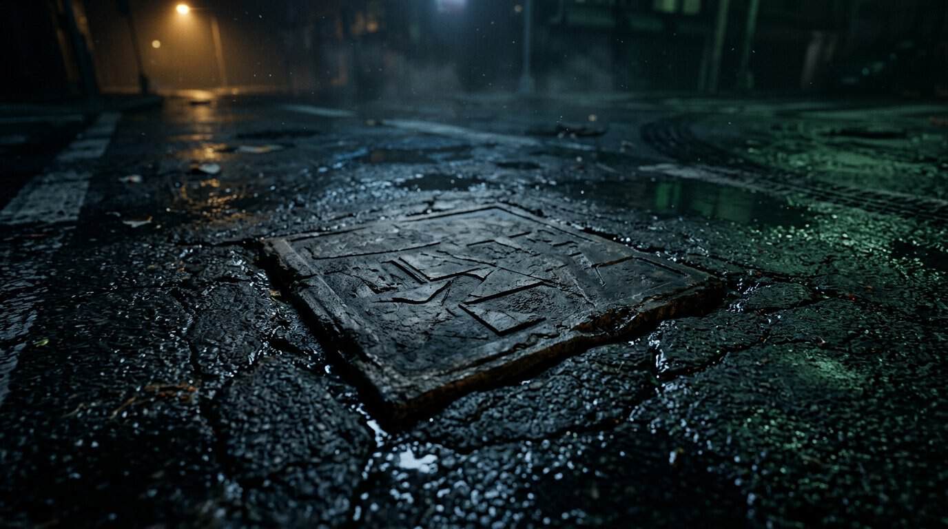 Messages Embedded In City Streets