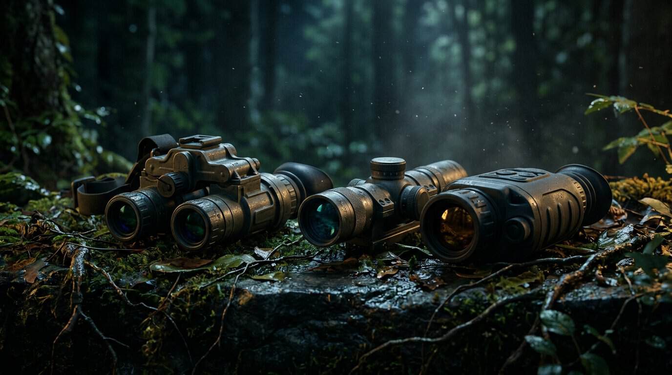 Night Vision Goggles Compared: Which Type Fits Nighttime Investigations? Comparing Goggles, Scopes, And Thermal Viewers